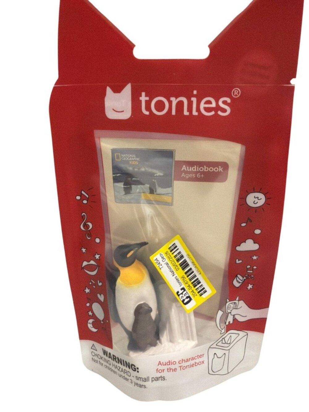 Tonies National Geographic Kids Penguin Audiobook Ages 6+ New